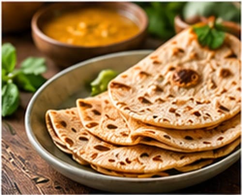 Jowar Rotli with Sabzi
